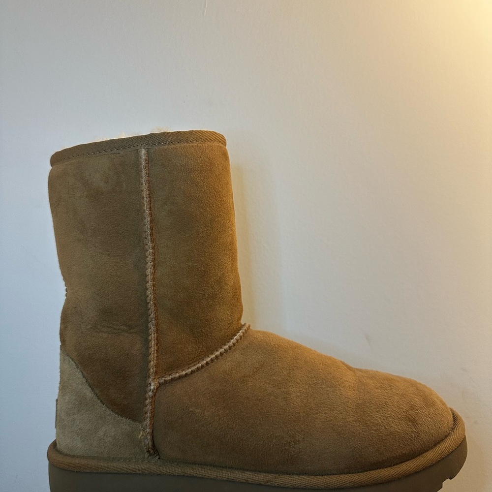 UGG Chestnut Suede Boots - Picture 4 of 5
